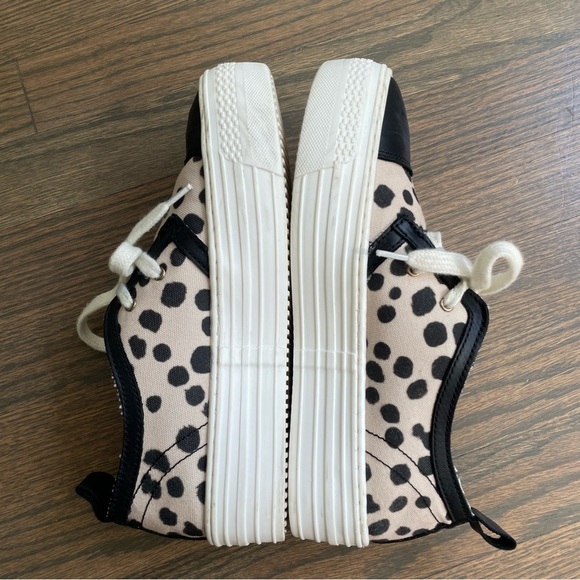 Dolfie Platform Sneakers Handmade Leather Dalmatian print EU 38 - Picture 7 of 14